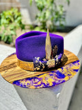 Omega Psi Phi Wood Brim