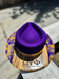 Omega Psi Phi Wood Brim