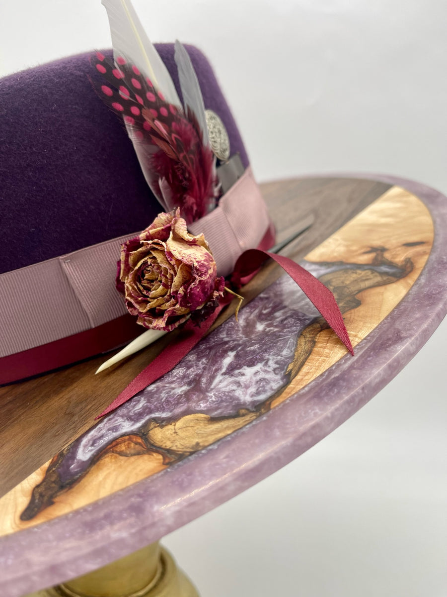 READY TO SHIP Large Purple Knot The Dapper Renaissance