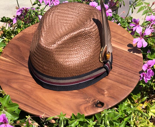 WALNUT BRIM STRAW TOYO – The Dapper Renaissance